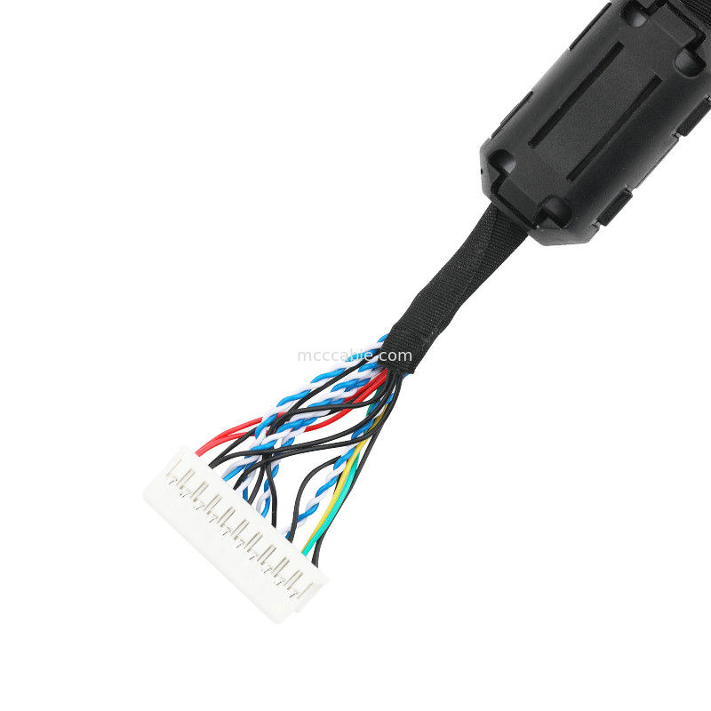 제 FI-S20S 라이프즈 커넥터 케이블에 대한 LVDS EDP 케이블 조립 JST PHDR-20V